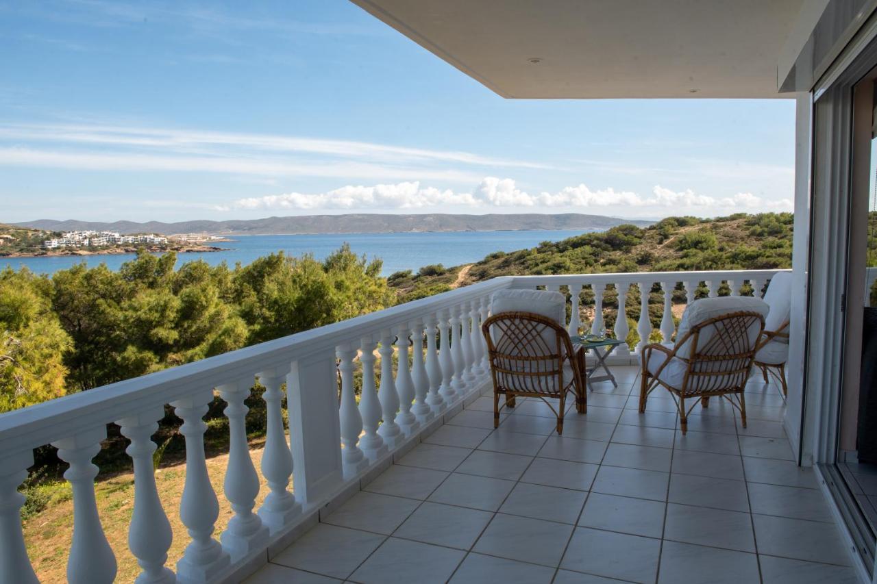 Sounio Golden View Villas ซูนิโอ ภายนอก รูปภาพ